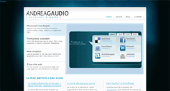 Desktop Screenshot of andreagaudio.it